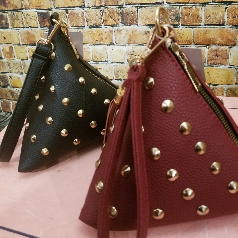 Diamond studded bag